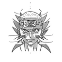 pain from naruto tattoo design idea