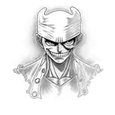 Zorro from One Piece tattoo design idea