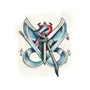 sword  tattoo design idea