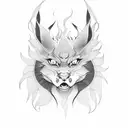 kurama tattoo design idea