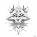 kurama tattoo design idea