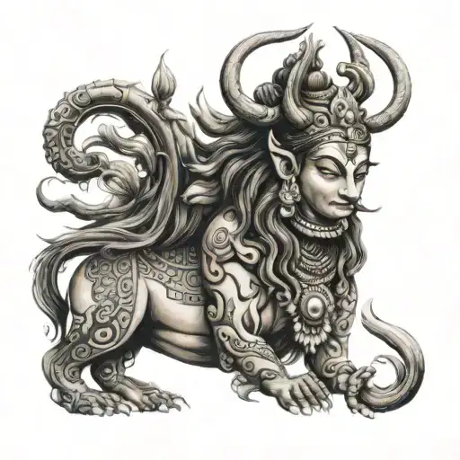 Tatto for name mehak who is obsessed with lord shiv tattoo design idea