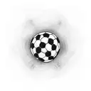 soccer tattoo design idea