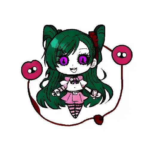 voodoo doll  tattoo design idea