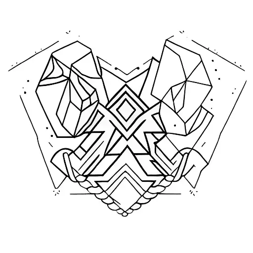 yaz,Berber, atlas mountsin tattoo design idea