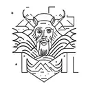 yaz,Berber, atlas mountsin tattoo design idea