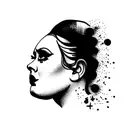Adele tattoo design idea