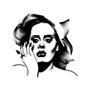 Adele rosas  tattoo design idea