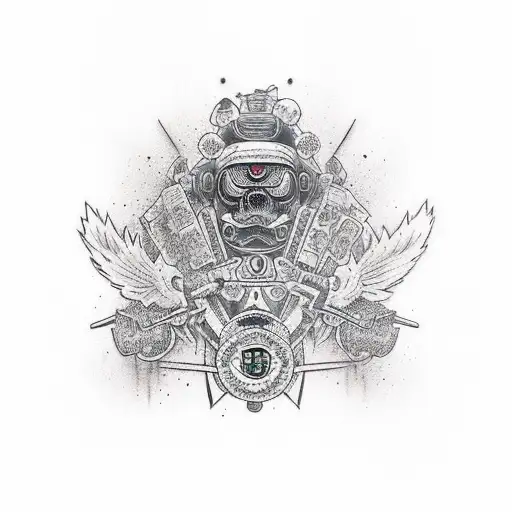 Jägermeister Bmw_e36 tattoo design idea