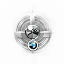 Bmw e36 tattoo design idea