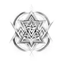 Valknut Symbol tattoo design idea