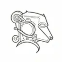 saw movie tattoo design idea