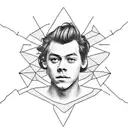 Harry styles tattoo design idea