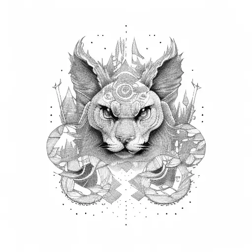 geology tattoo design idea