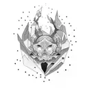 geology tattoo design idea