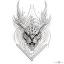 recording mixer tattoo design idea