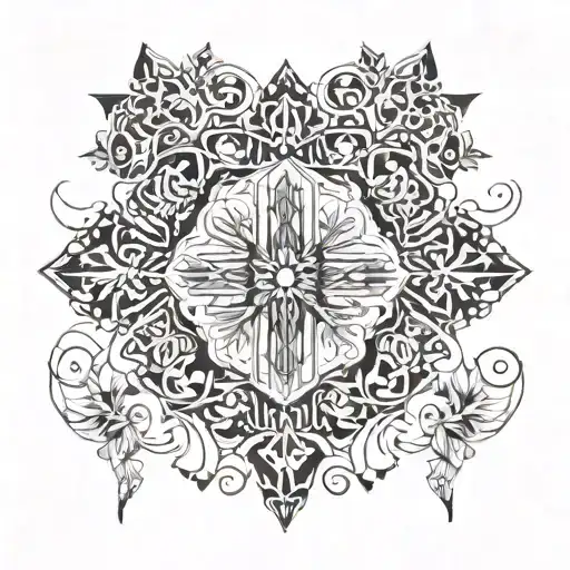 spain and name isabela tattoo design idea