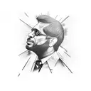 scarface phrase "the world is yours" tattoo design idea