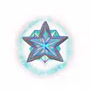 native american 8 pointed stars for women delicate tattoo design idea