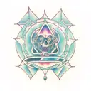 metatron tattoo design idea