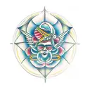 metatron tattoo design idea