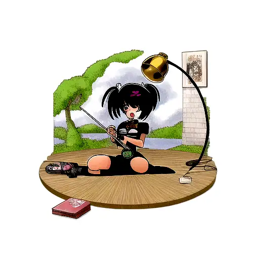 black bong tattoo design idea