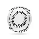 American flag and baseball tattoo design idea