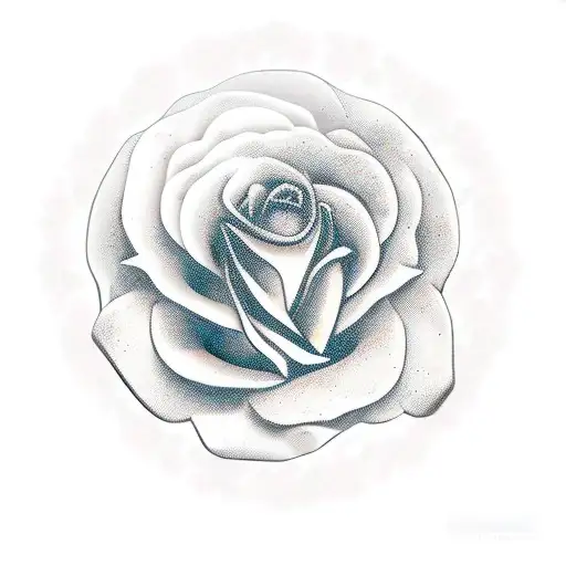 Glock pistol surrounded by roses tattoo design idea