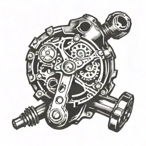 5 speed manual gear shift with hayden instead of numbers  tattoo design idea