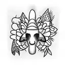 xanax tattoo design idea