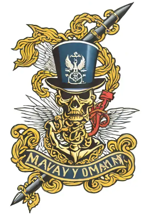 navy corpsman tattoo design idea