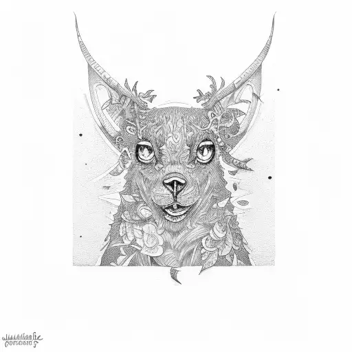 juice wrld tattoo design idea