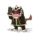 Fatalis monster hunter  tattoo design idea