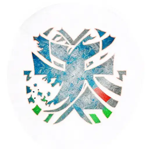 Hungarian and New Zealand flag  tattoo design idea