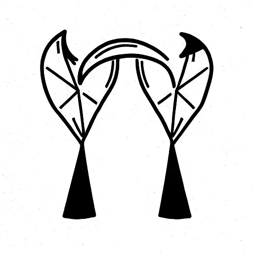 left and right reference tattoo design idea