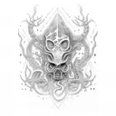 lovecraft tattoo design idea