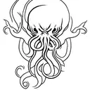 Cthulhu tattoo design idea