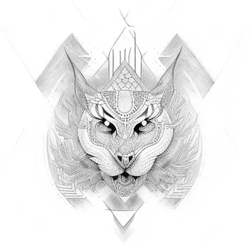 Lorraine cross tattoo design idea