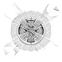 Lorraine cross tattoo design idea