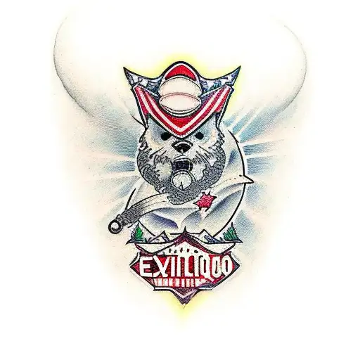 não existe equilíbrio no topo tattoo design idea