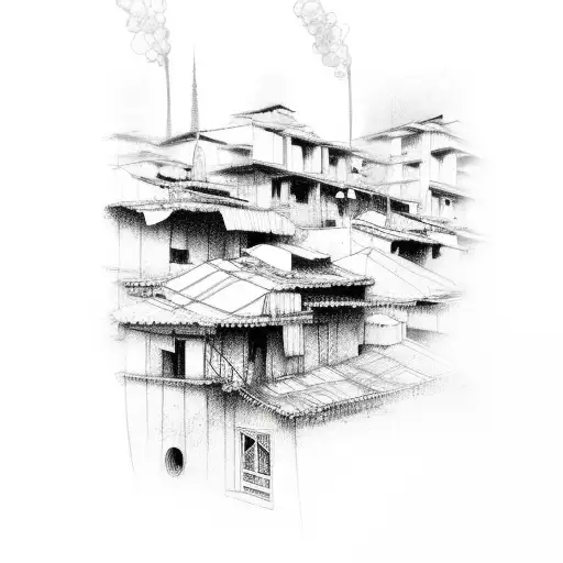 favela tattoo design idea