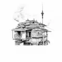 favela tattoo design idea