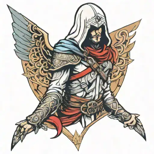 Assassin's Creed "A" tattoo design idea