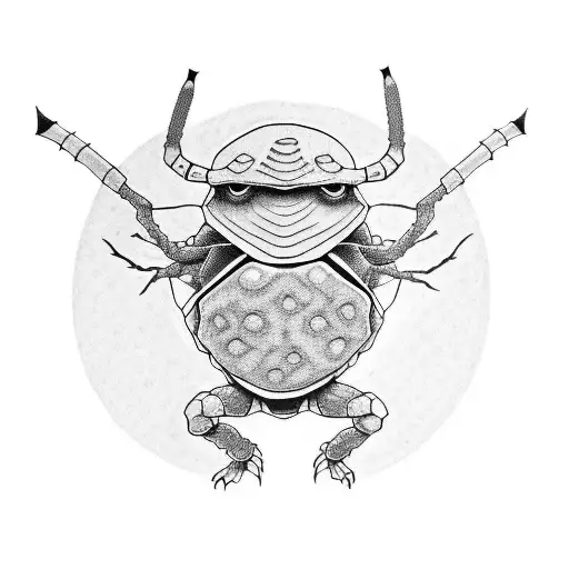 Kabuto tattoo design idea
