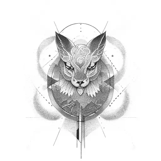 arc en ciel tattoo design idea