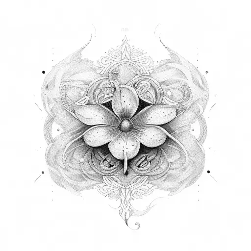 coquelicot tattoo design idea