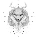 arc en ciel tattoo design idea