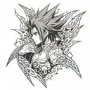 sasuke curse mark tattoo design idea