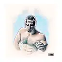 wrestling tattoo design idea