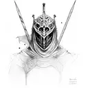 Artorias the abyss walker tattoo design idea